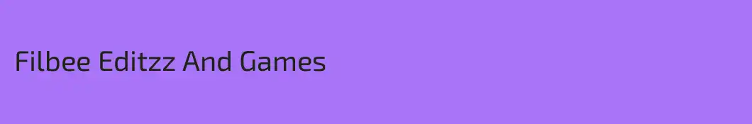 Filbee Editzz And Games